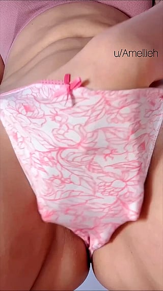 Amellieh's Dripping Desire: A Soaked Panty Adventure'
