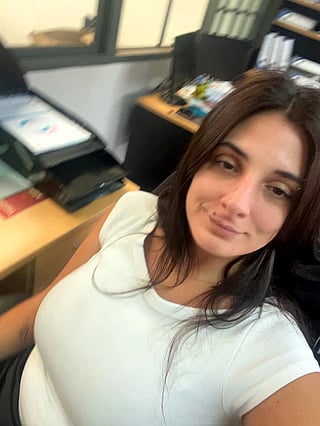 Naughty Office Surprise: A Birthday Pussyflash You Can't Miss'