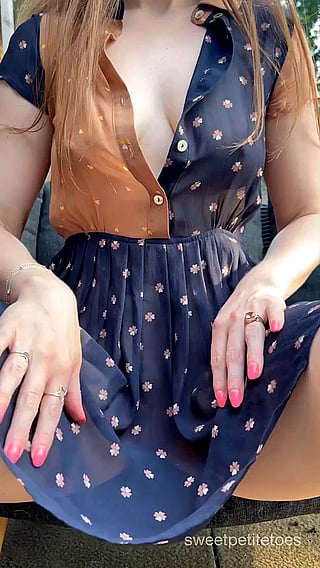 Seductive BBQ Secret: No Panties Under That Dress'