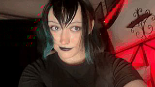 Mavis is All Grown Up - Goth Babe Gets Naughty | PussyNudes'