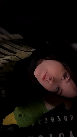 Hot Goth GF Teases Her Tight Pussy & Big Ass Solo | Em0ti0nal_Jpg NSFW'