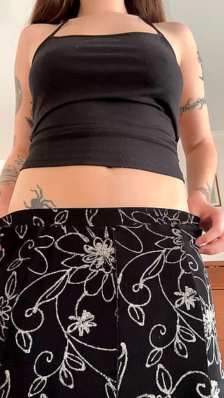 Surprise! Your Date's Hairy Pussy is a Wild Fantasy Come True - Hot Brunette Action'