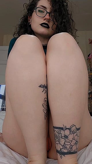 Hot Brunette Teases Her Juicy Pussy in Homemade TikTok Video - Wish Your Face Was Between Her Legs'