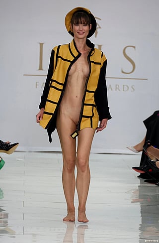Isis Fashion Awards 2024 (Nude Accessory Runway Catwalk Show) Cynthia Cremer